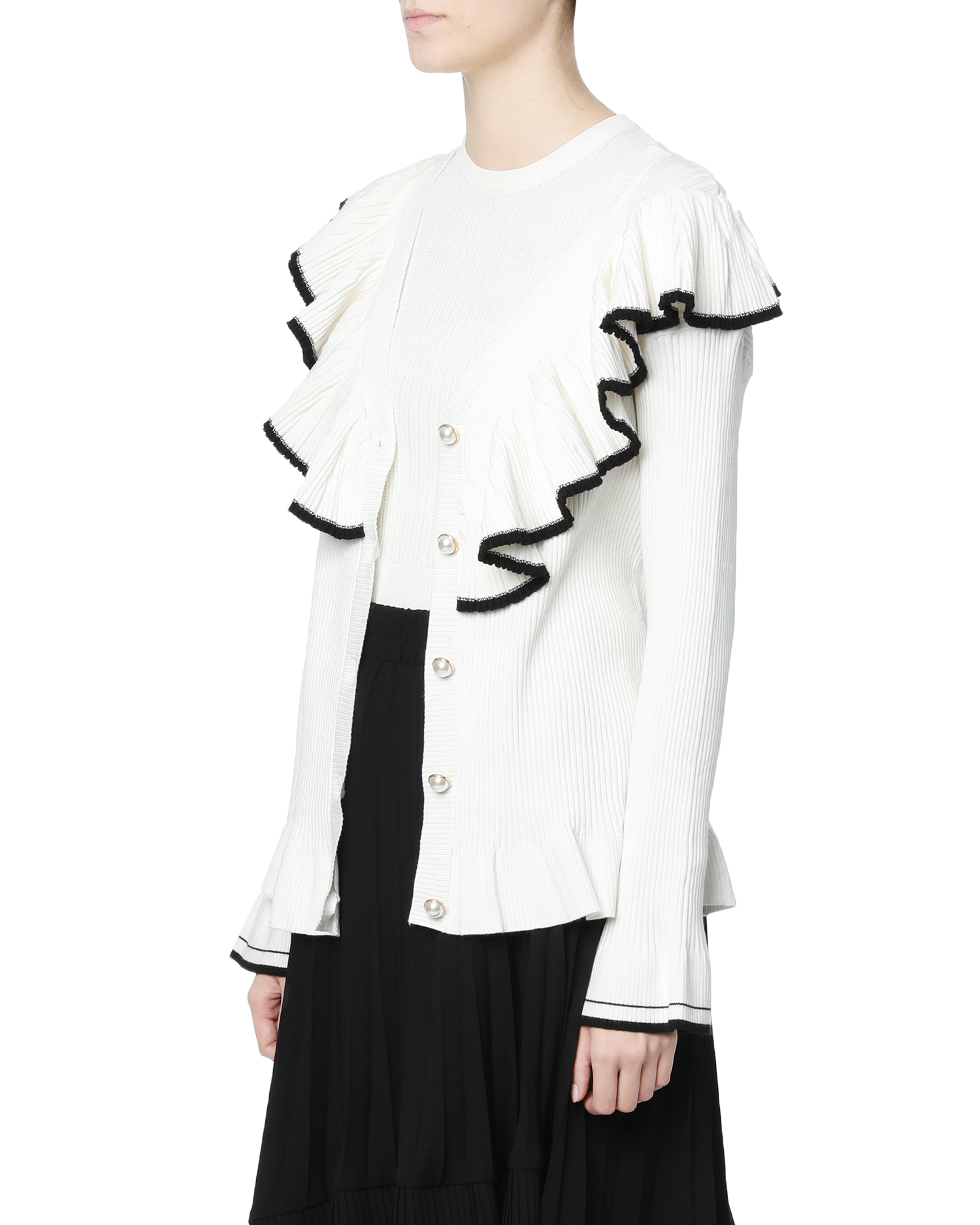 b+ab Ruffle cardigan | ITeSHOP