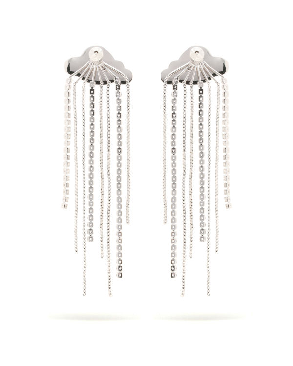 Rain cloud earrings