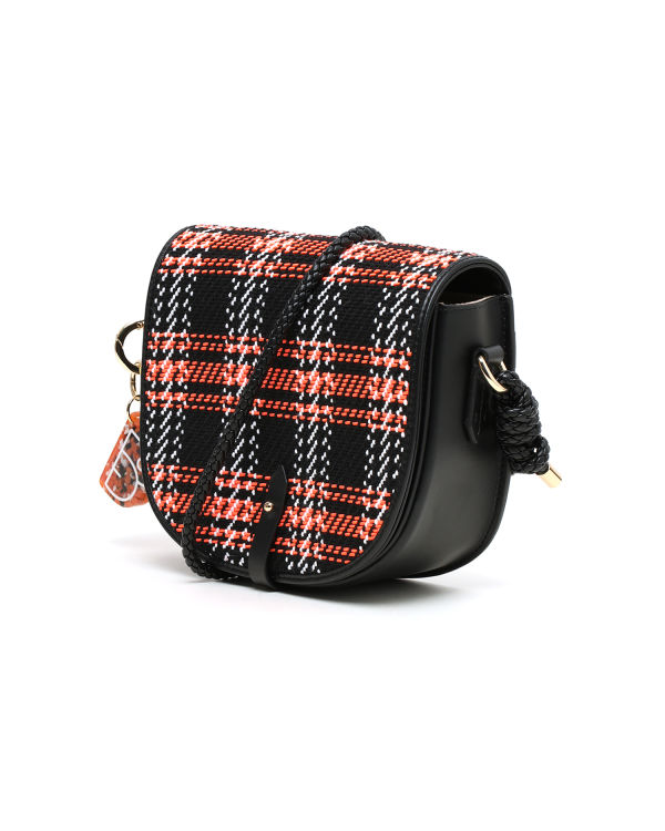 Crossbody woven bag