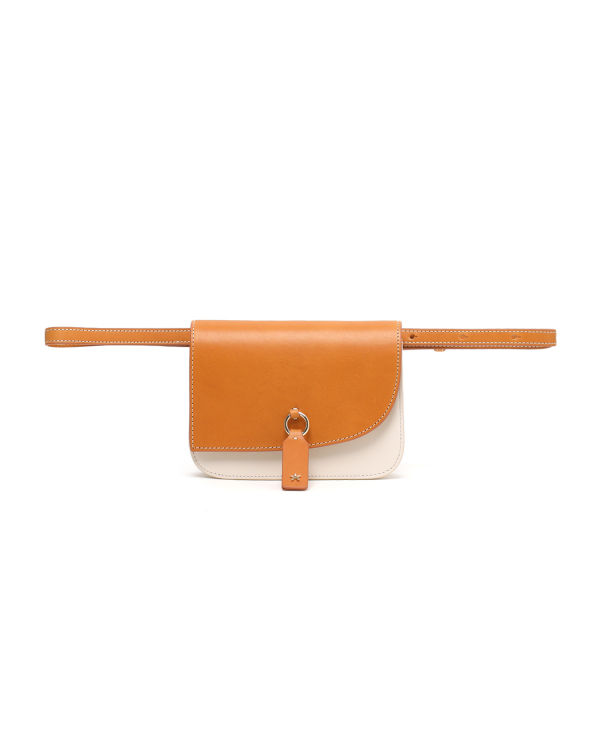 Leather waist bag