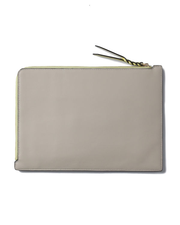 Leather clutch