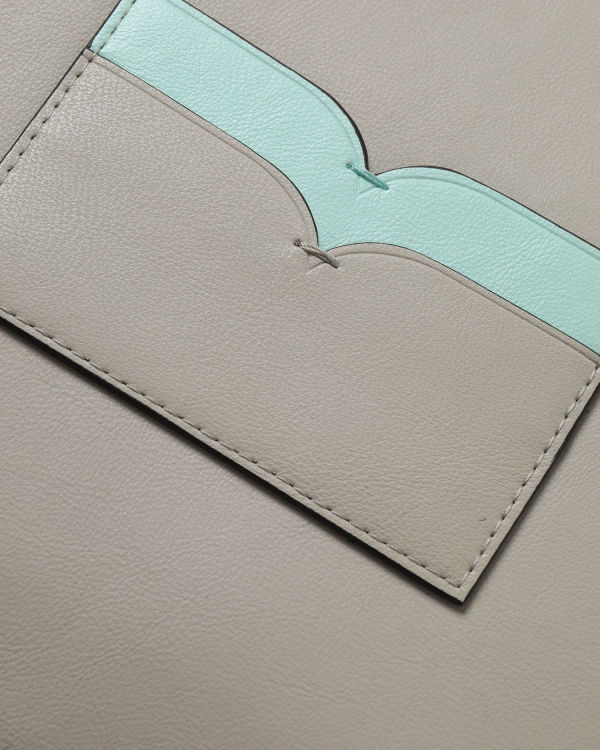 Leather clutch