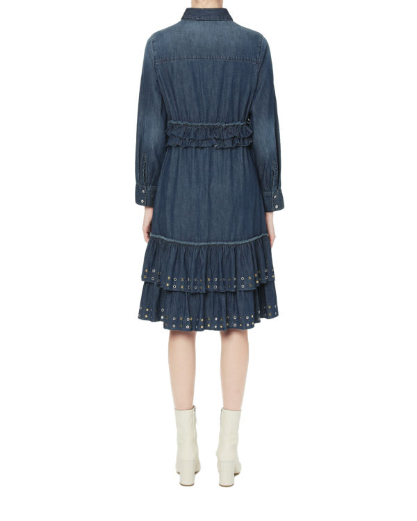 Ruffled layered dress