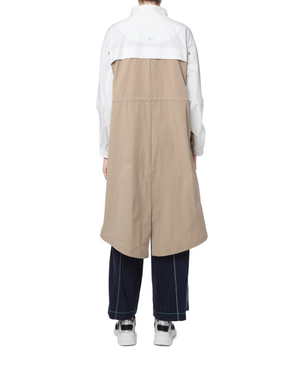 Star panelled overcoat
