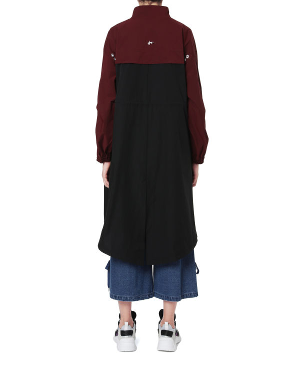 Star panelled overcoat