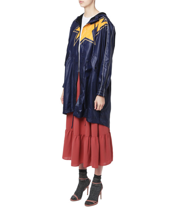 Bapesta drawstring anorak jacket