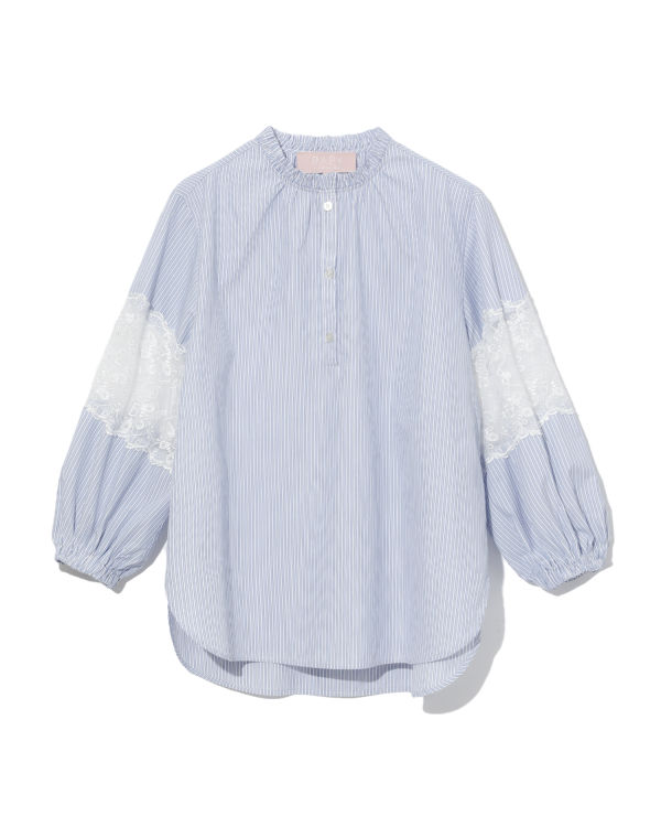Panelled lace top