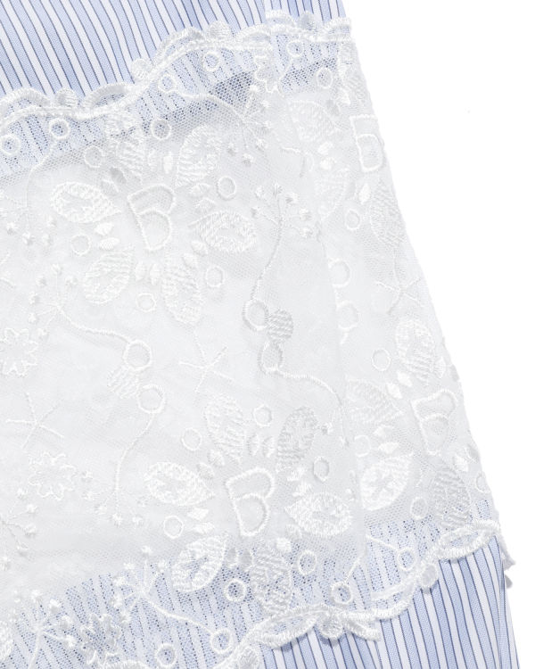 Panelled lace top