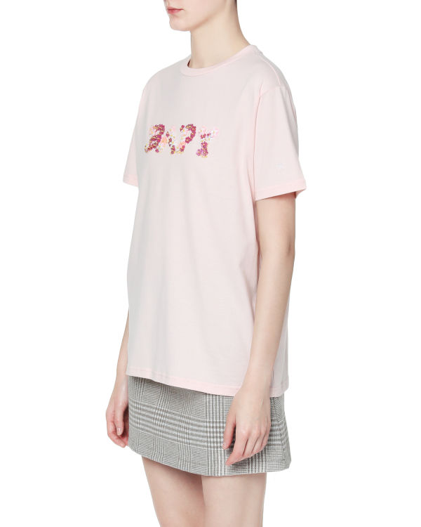 Embellished logo tee