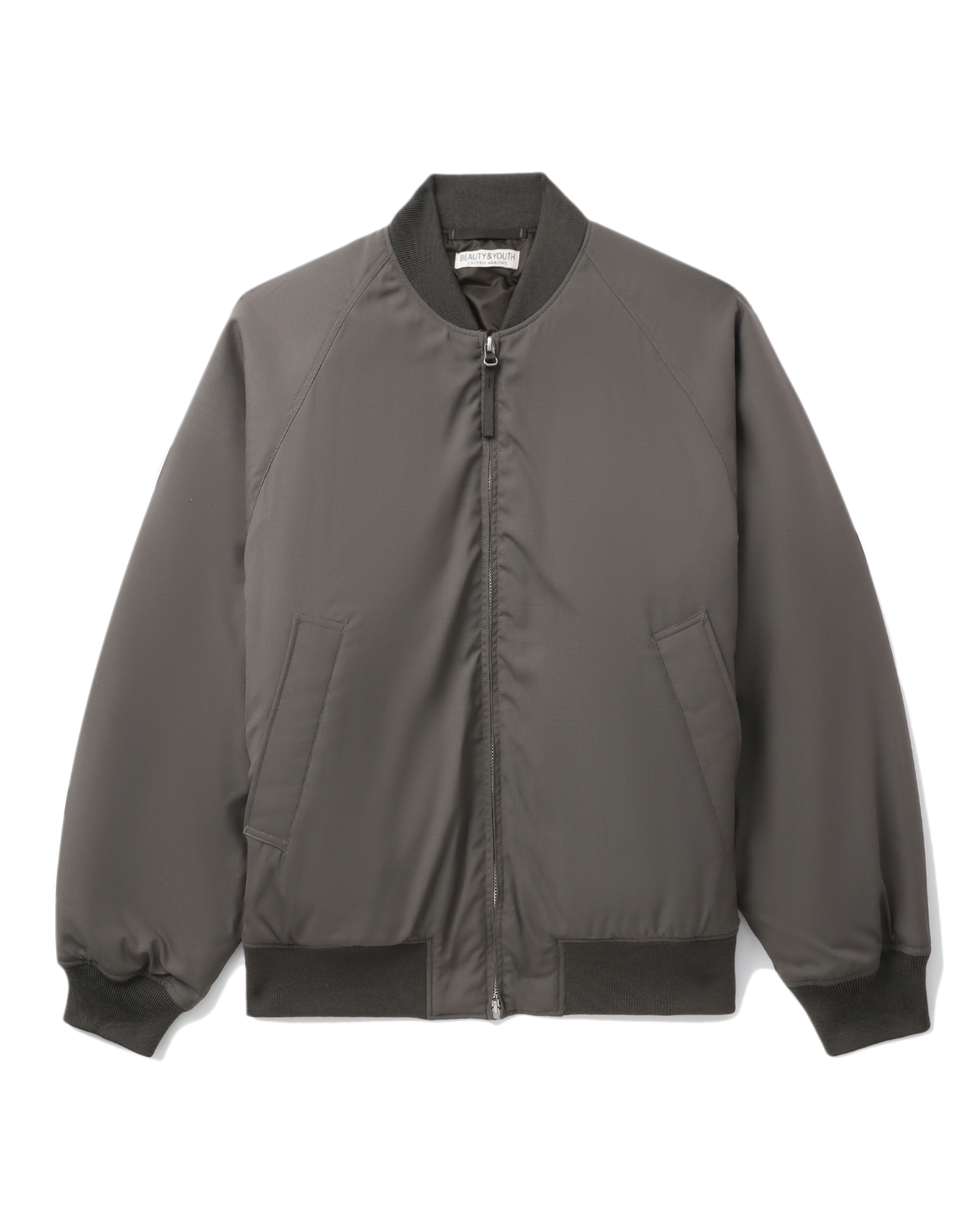 BEAUTY & YOUTH Zip up bomber jacket | ITeSHOP