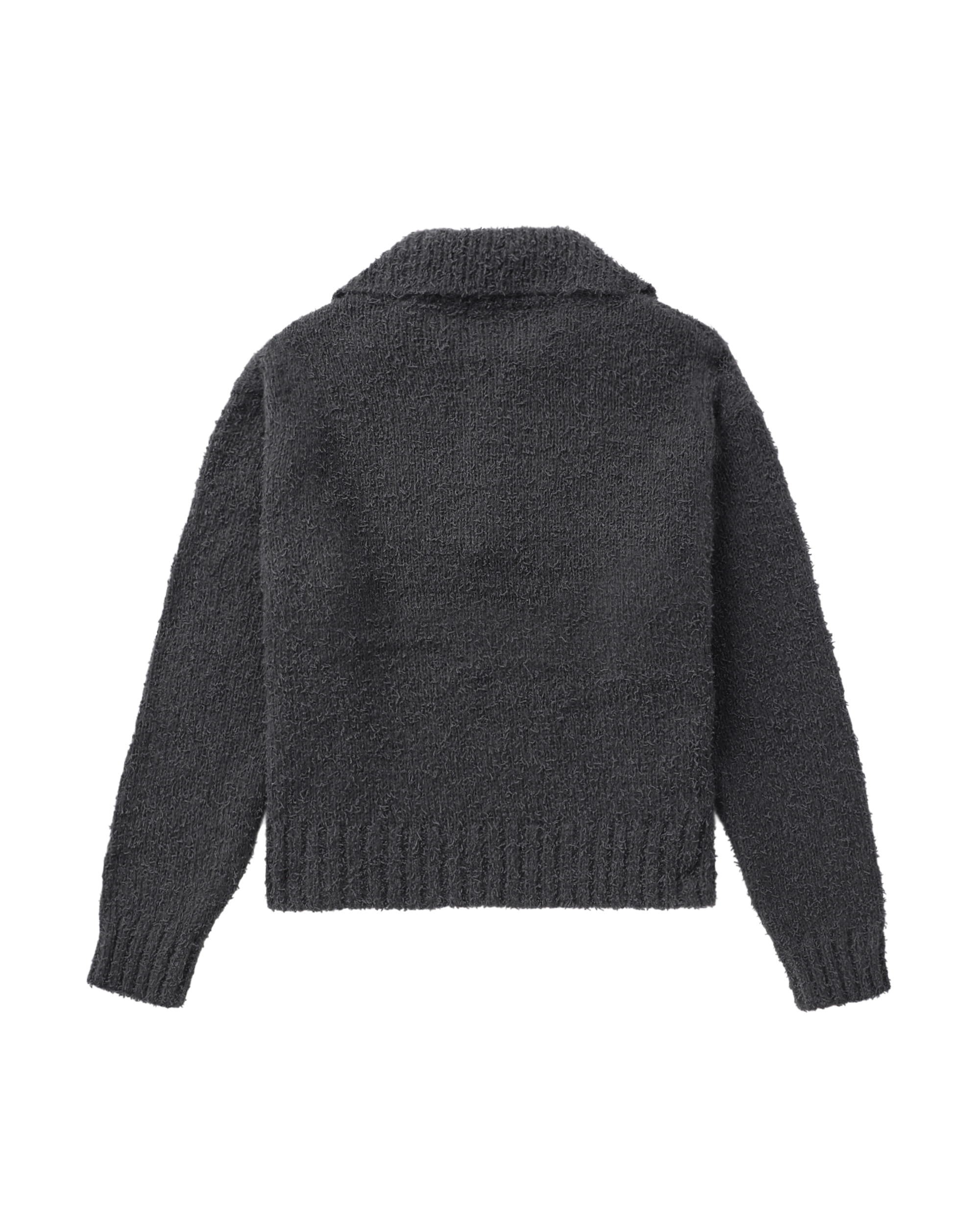 BEAUTY & YOUTH Half-zip knit pullover | ITeSHOP