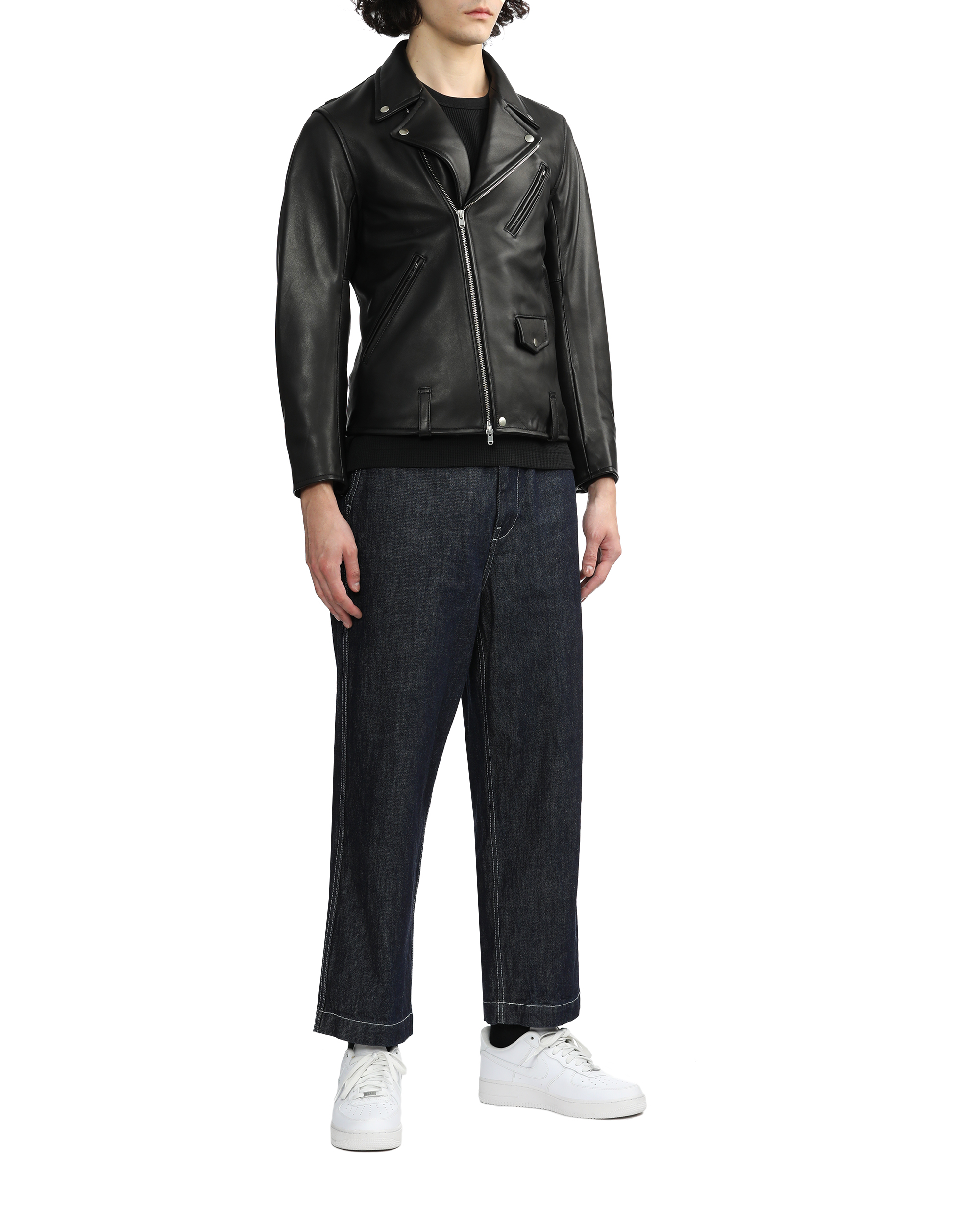 ジャケット・アウター BEAUTY & YOUTH / leather riders jacket M BEAUTY & YOUTH / leather riders jacket M