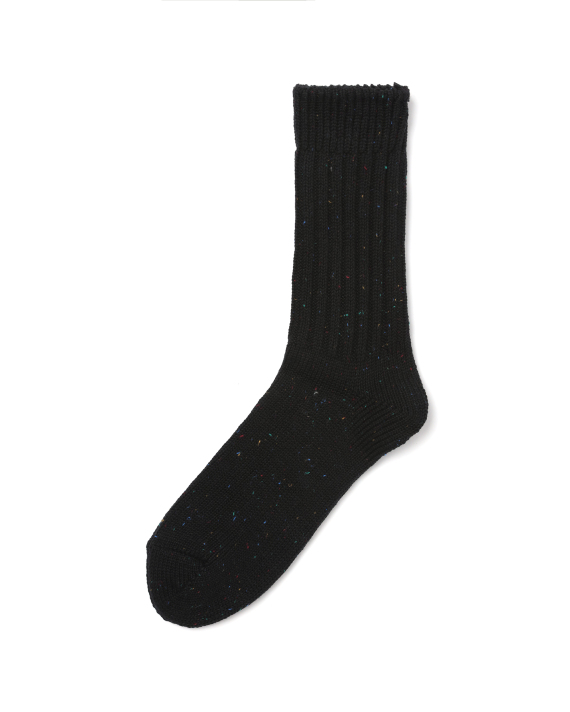 BEAUTY & YOUTH Marled-knit socks