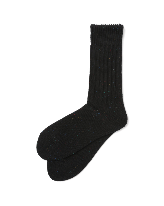 BEAUTY & YOUTH Marled-knit socks