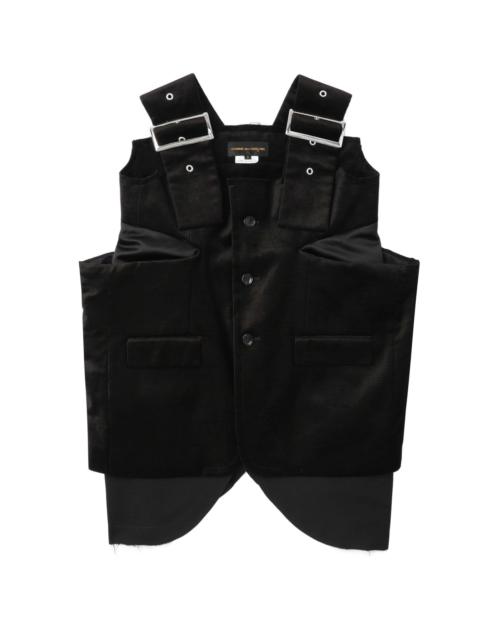 Comme Des Garçons Patch pocket vest