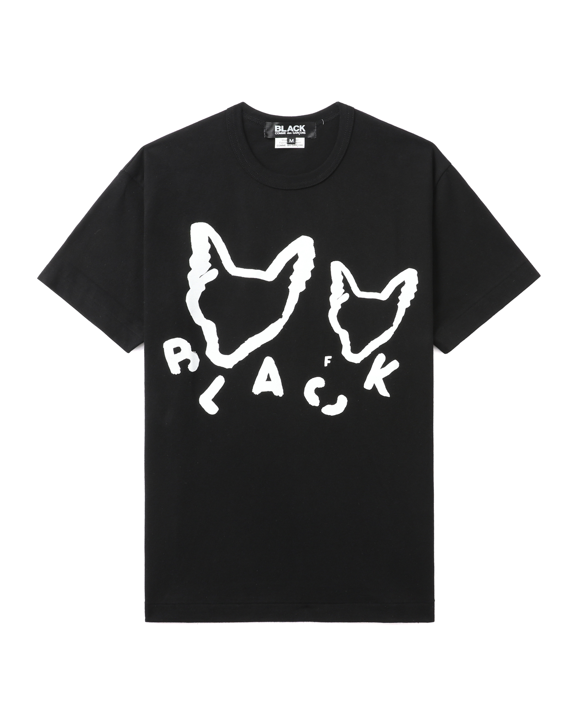 Comme Des Garçons BLACK Graphic tee