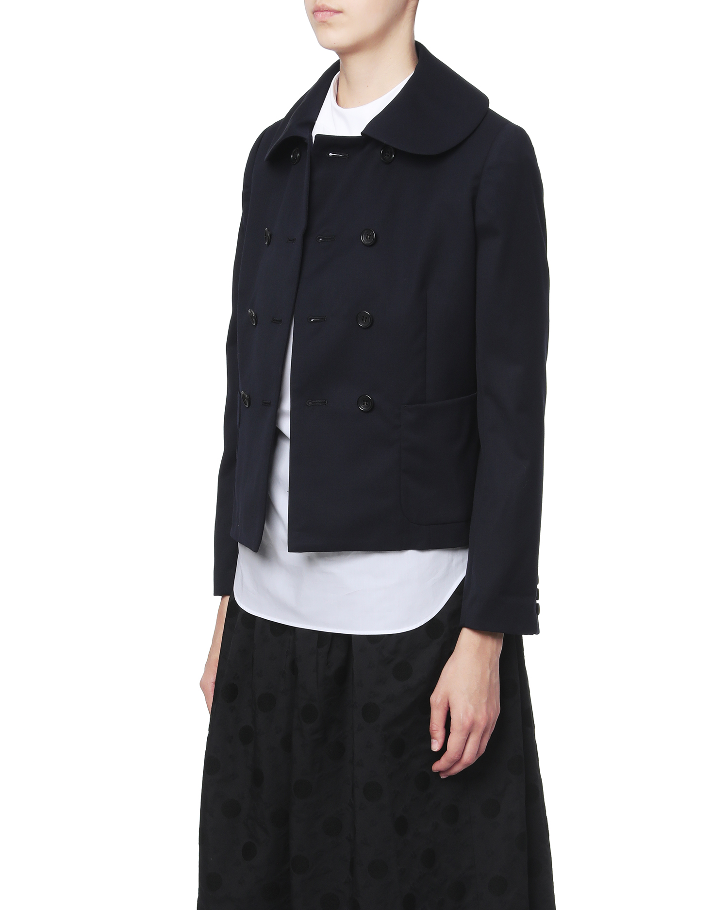 COMME des GARÇONS GIRL Peter pan collar jacket| ITeSHOP