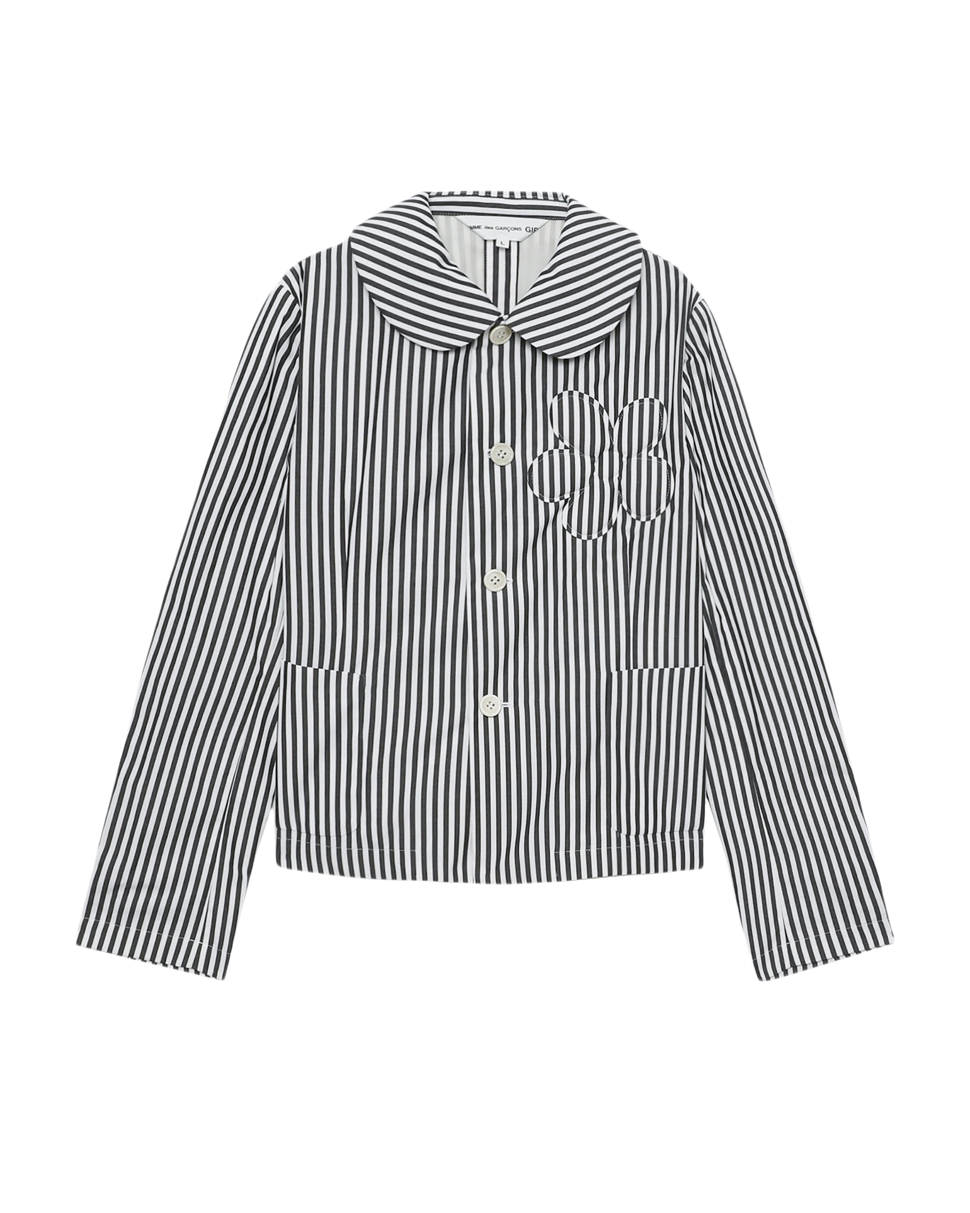 COMME des GARÇONS GIRL Flower embossed jacket | ITeSHOP