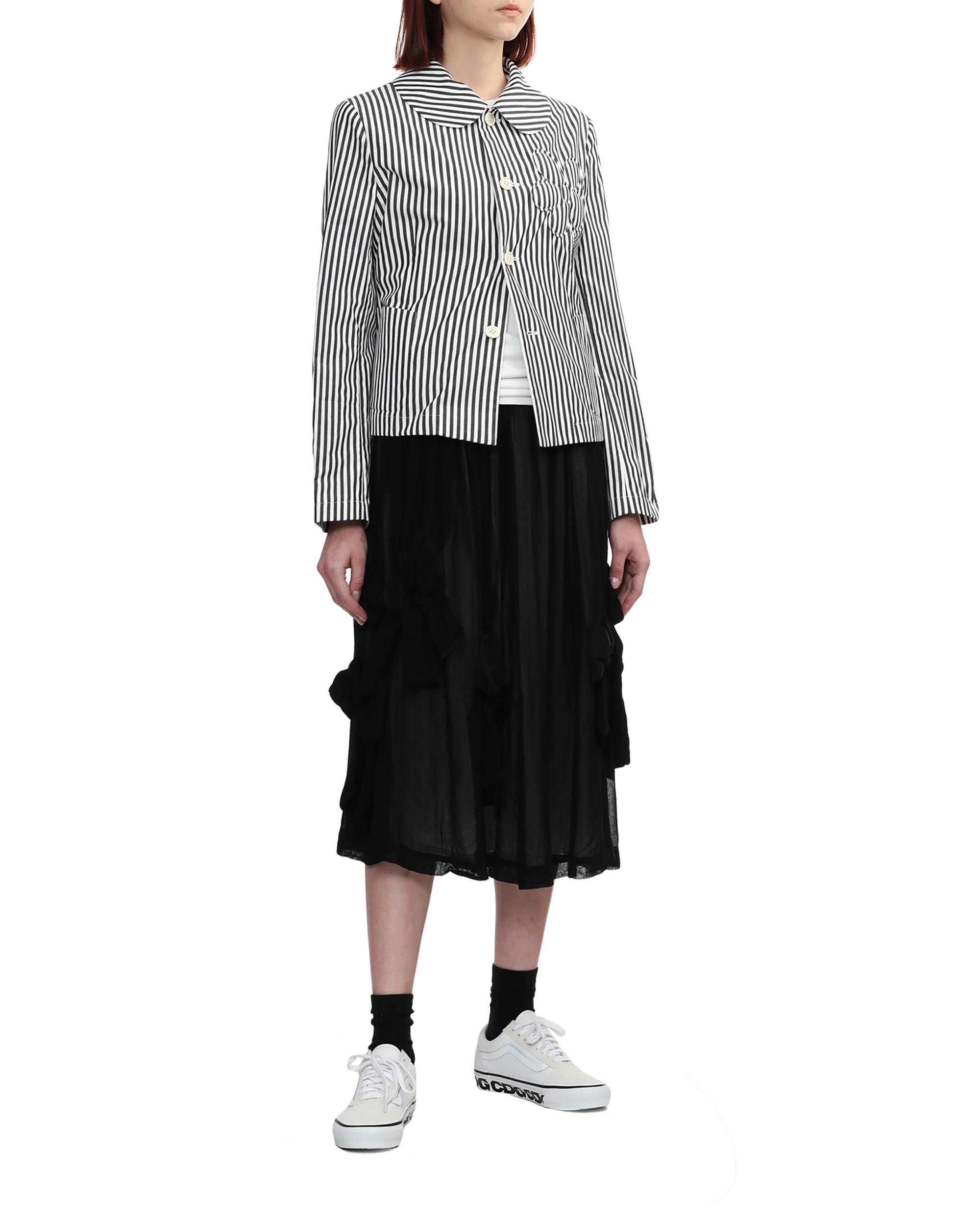 COMME des GARÇONS GIRL Flower embossed jacket | ITeSHOP