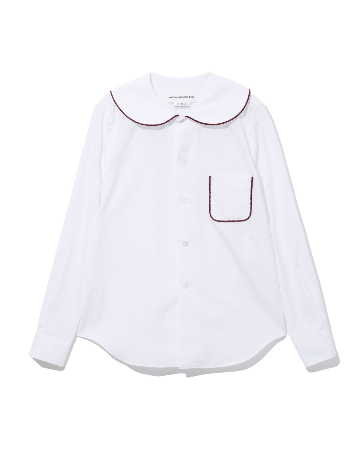 Peter Pan collar shirt| ITeSHOP