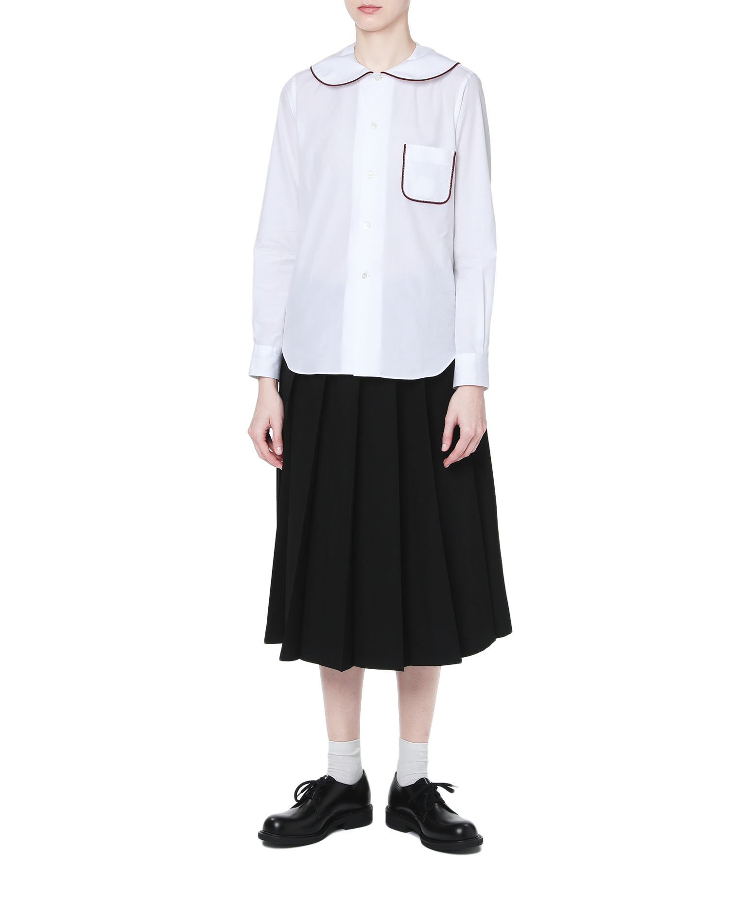 Peter Pan collar shirt| ITeSHOP