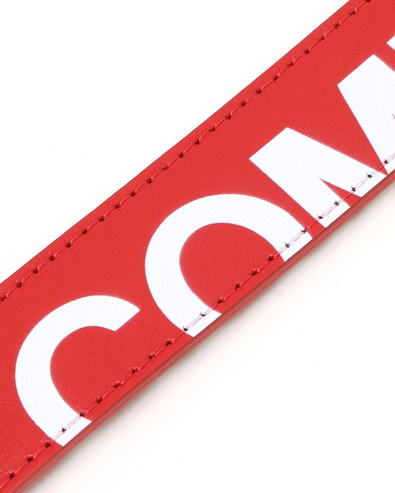 COMME des GARÇONS Wallet Logo print belt