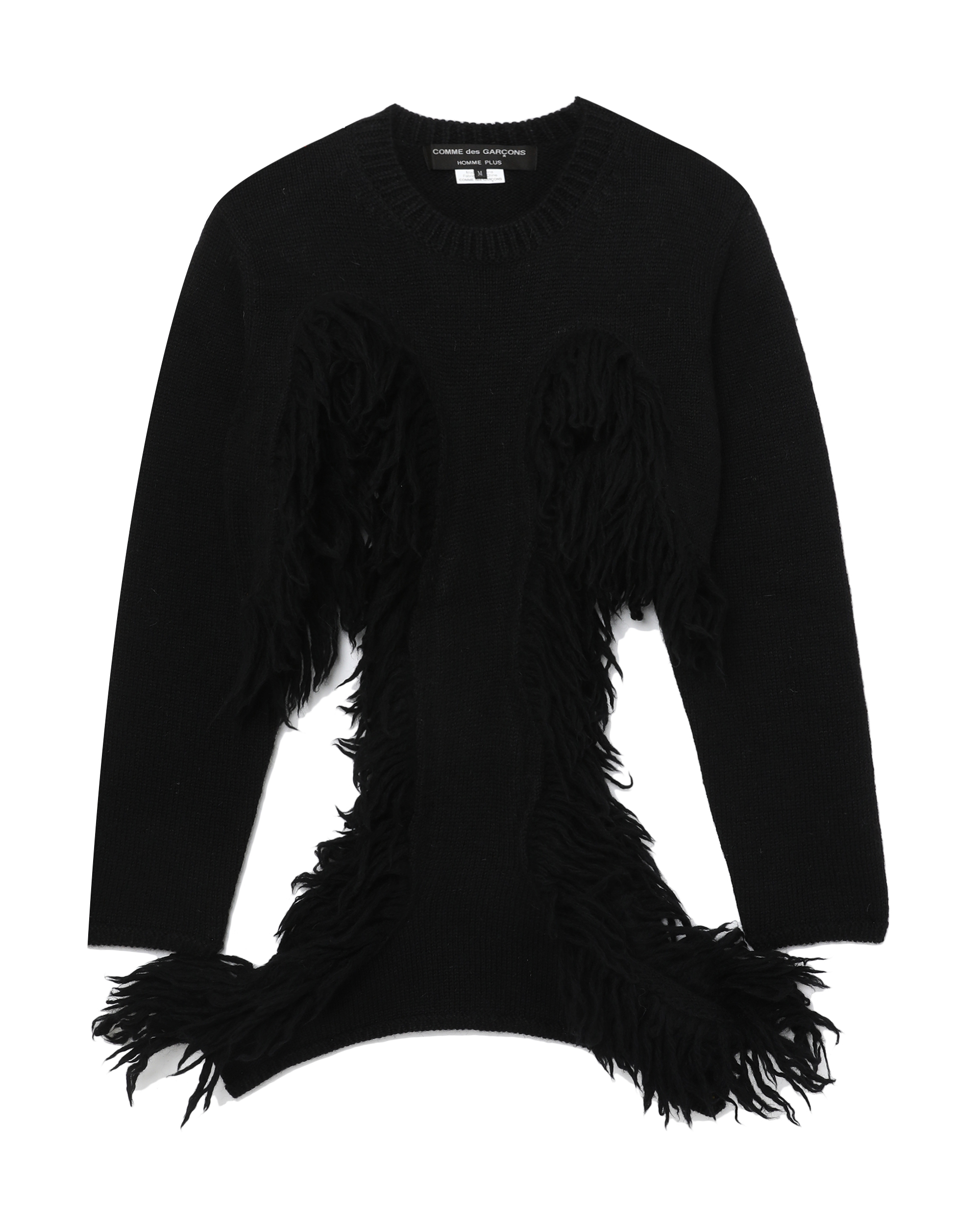 Comme des Gar ons HOMME PLUS Waist fringe cardigan ITeSHOP