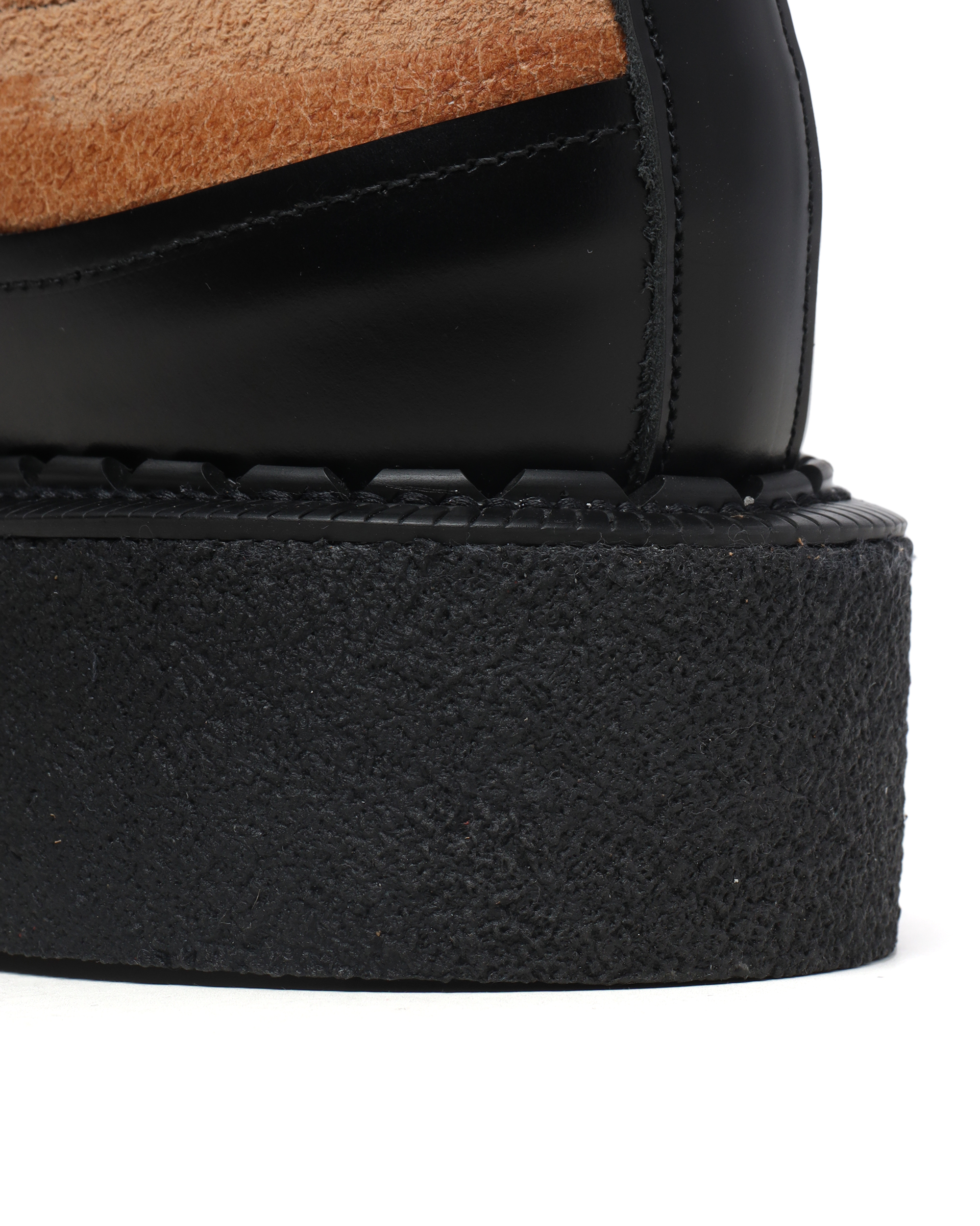 COMME des GARÇONS HOMME PLUS X George Cox panelled derby shoes