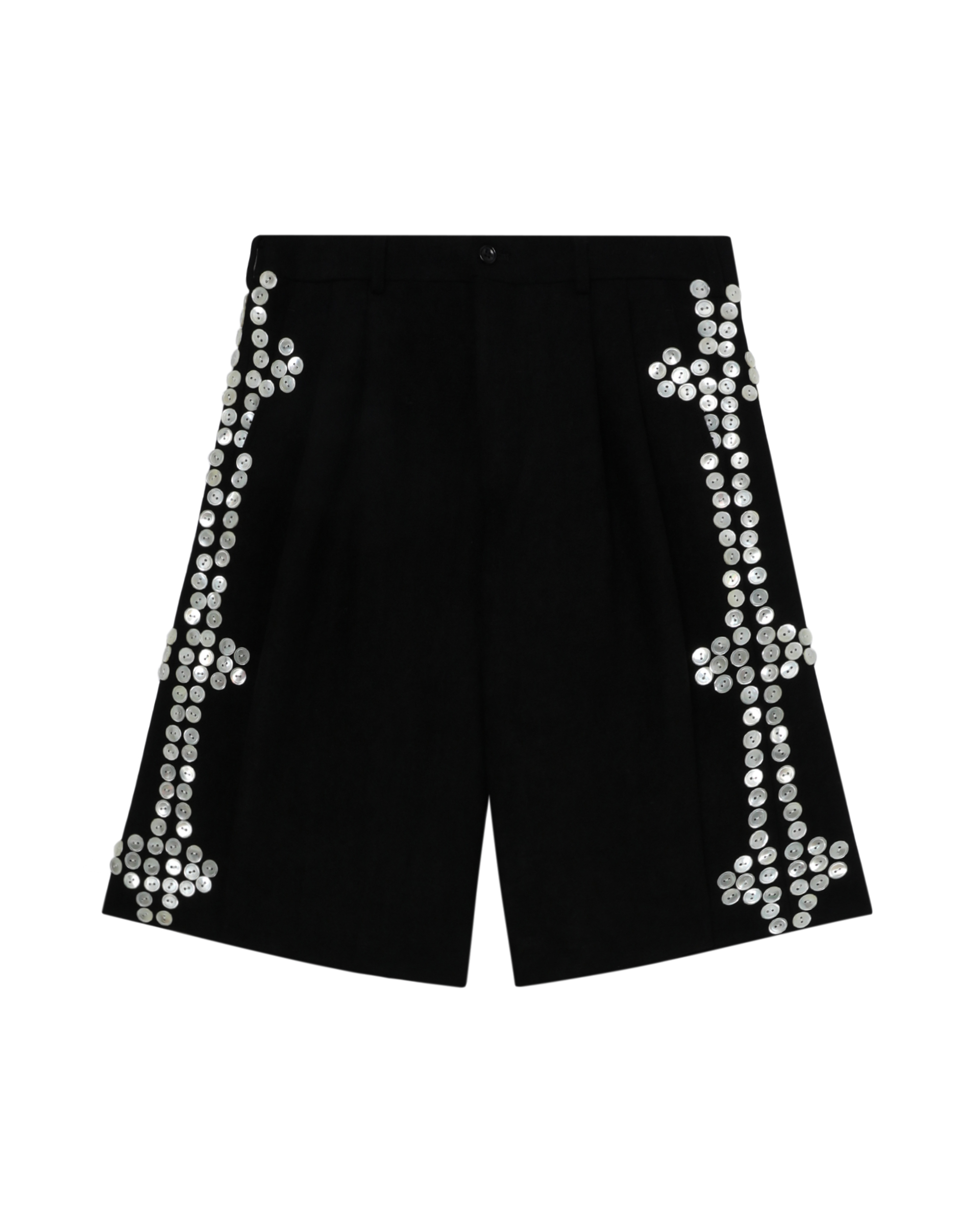 Comme des Garçons HOMME PLUS Button embellished shorts