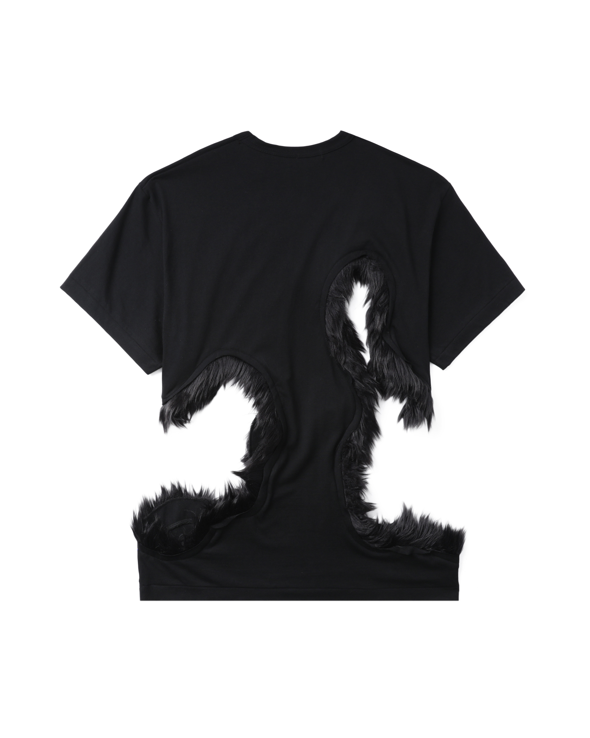 COMME des GARÇONS HOMME PLUS Waist fur decon tee | ITeSHOP