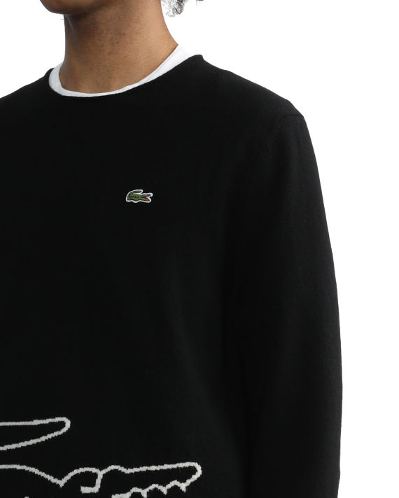 Lacoste logo jumper clearance