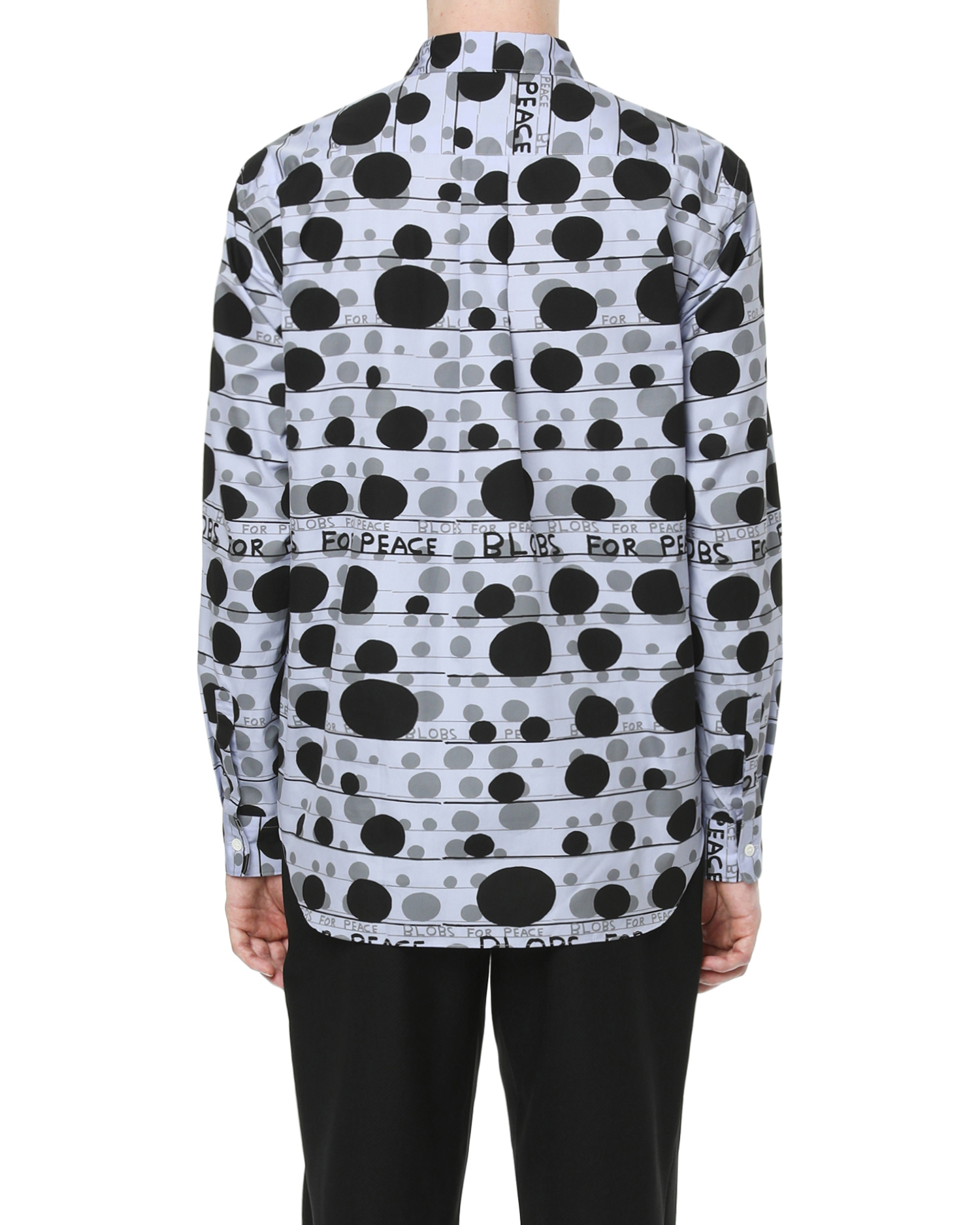 X David Shrigley button-up shirt