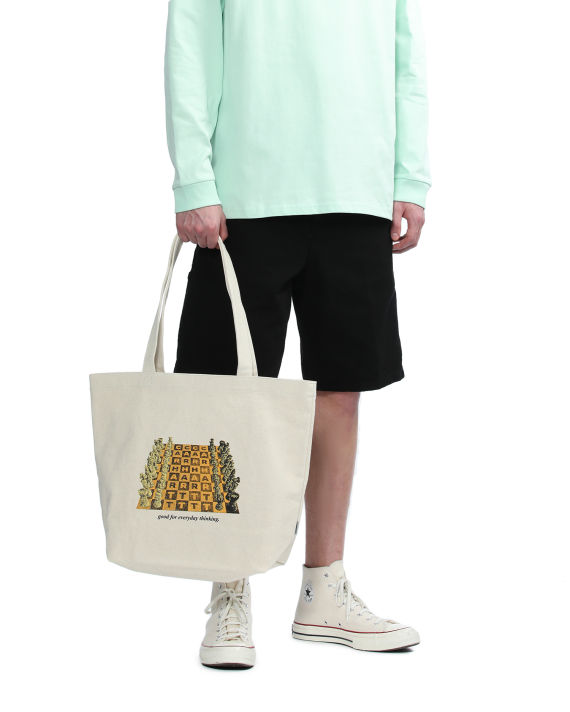 Canvas graphic tote bag image number 1