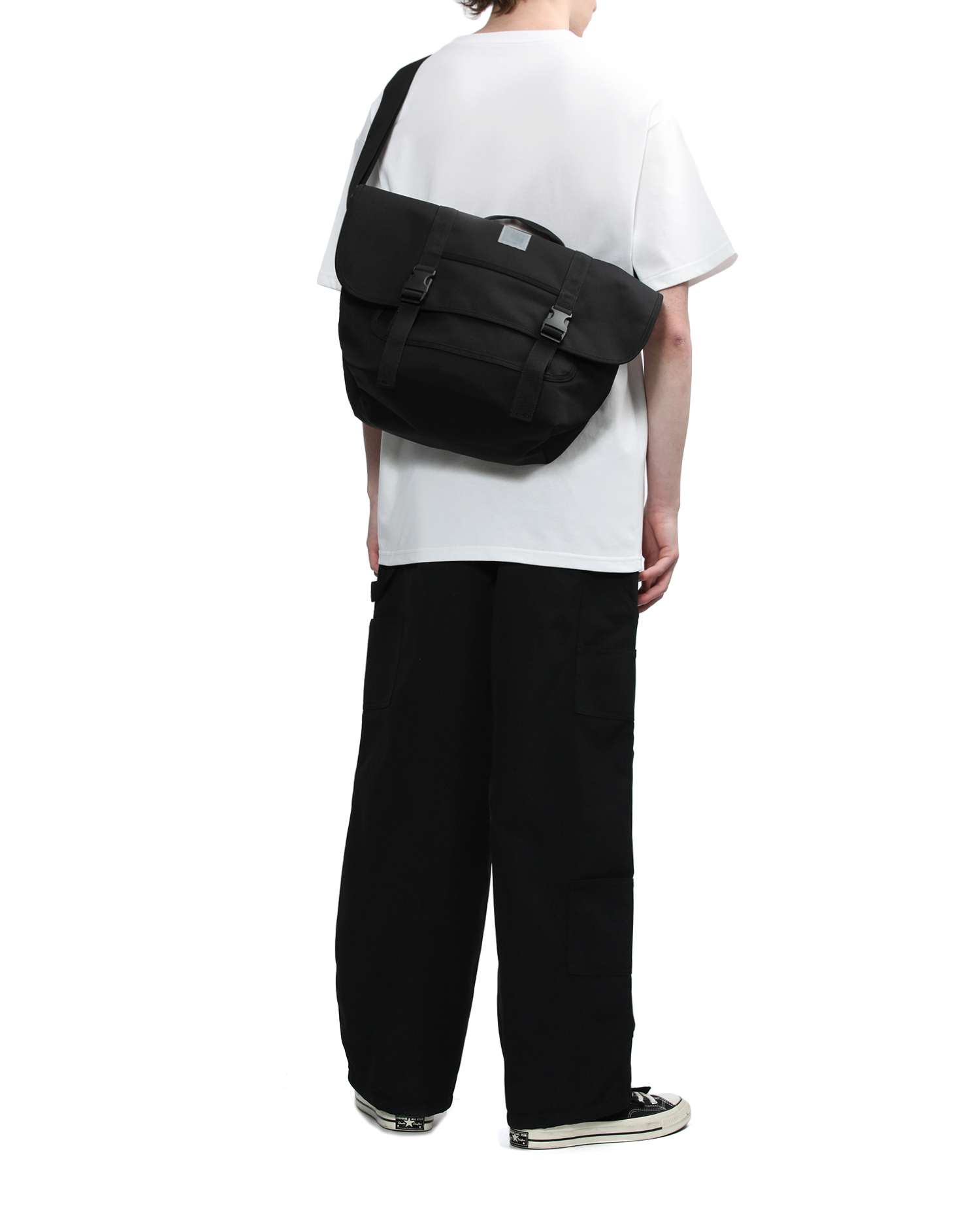 ショルダーバッグ CARHARTT REFLECTIVE PARCEL BAG 5MM315 Carhartt WIP Reflective Parcel Bag, Black | Official Online
