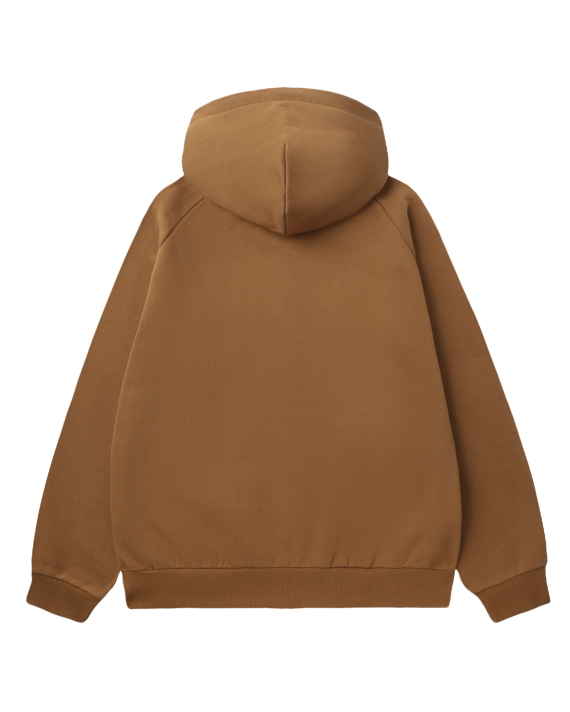 CARHARTT WIP Hooded square-label jacket