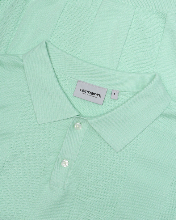 CARHARTT WIP Zion knit polo shirt