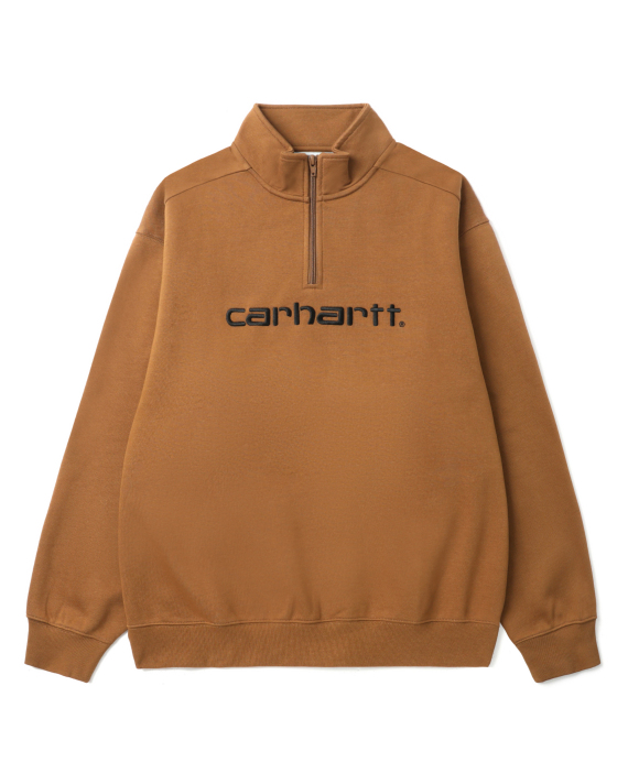CARHARTT WIP Script half zip sweatshirt