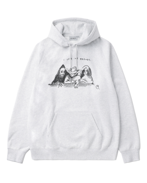 CARHARTT WIP Hooded Pepe friends hoodie