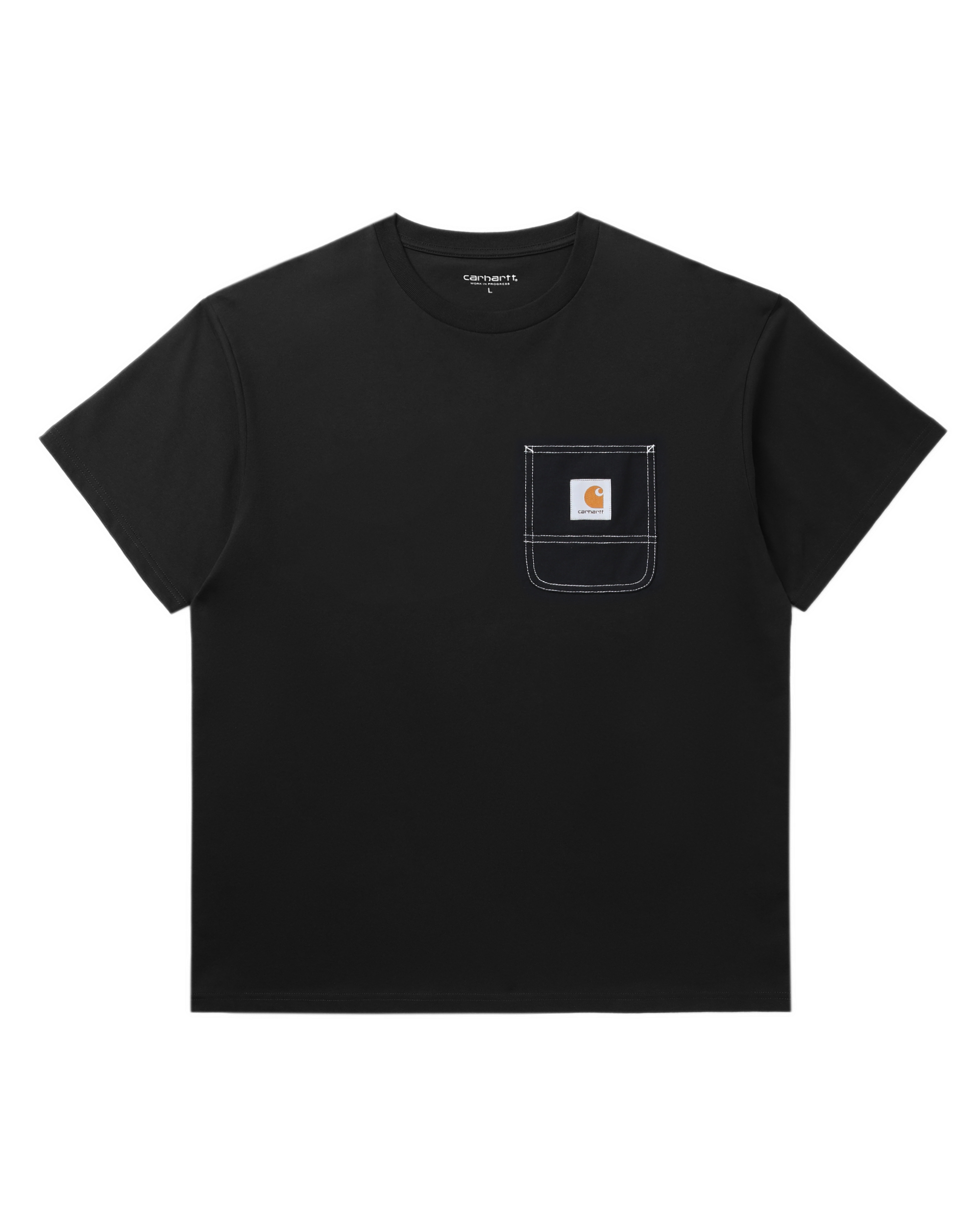 black t shirt pocket