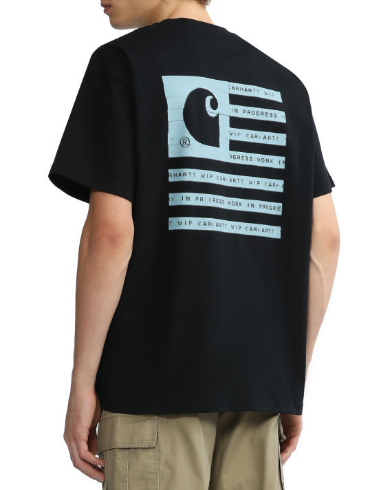 S/S label state flag tee image number 3