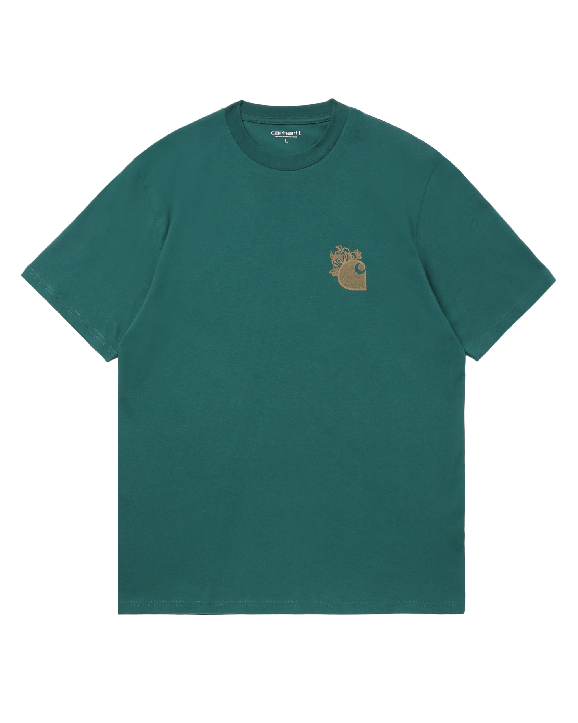 ★2024SS新作★CARHARTT★S/S LITTLE HELLRAISER T-SHIRT Carhartt Wip I033253-CHERVIL Little Hellraiser Mens Short