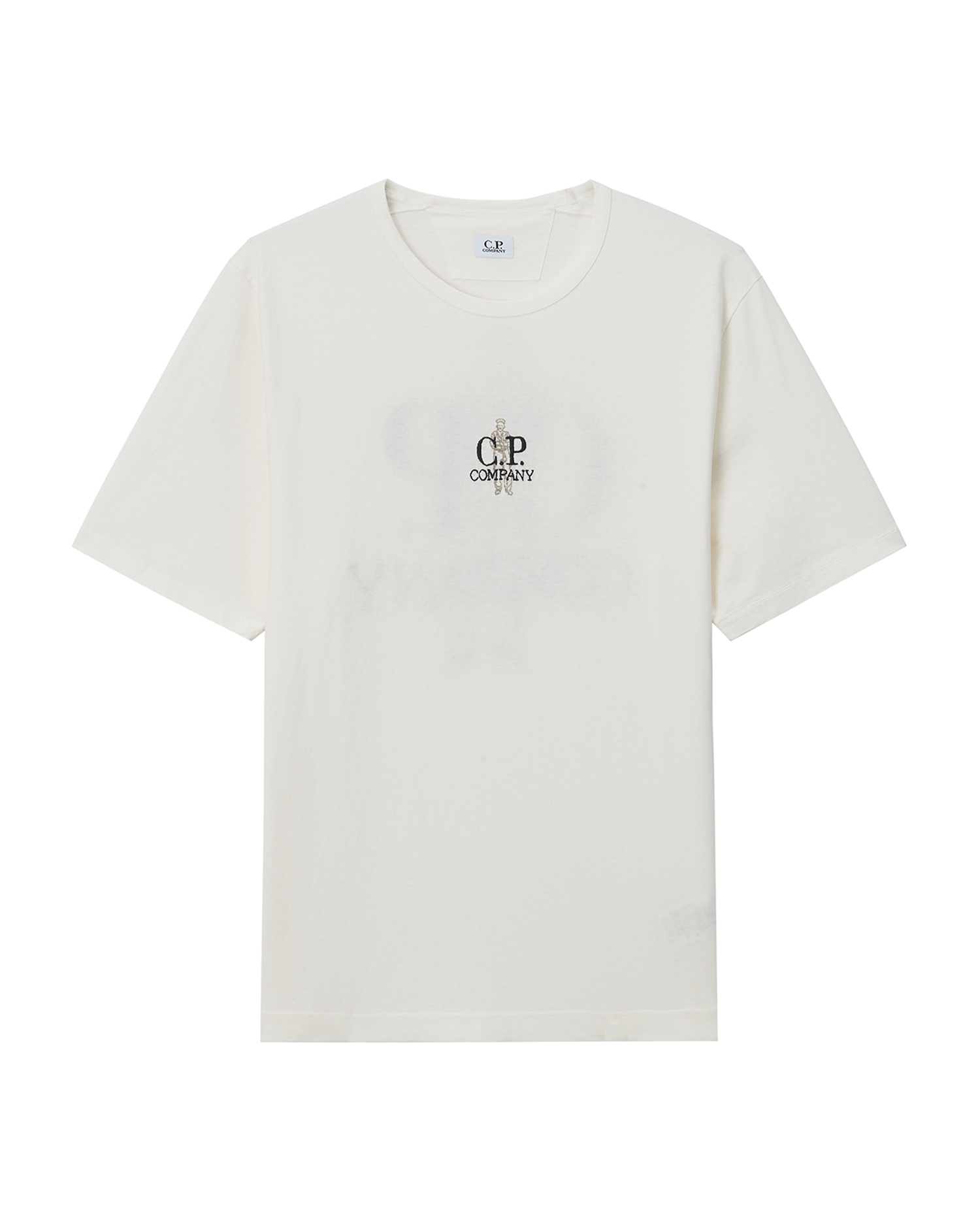 人像圖案短袖 T-Shirt