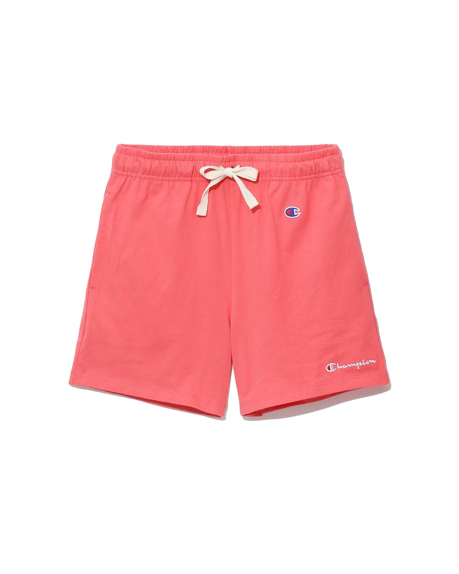 champion logo shorts