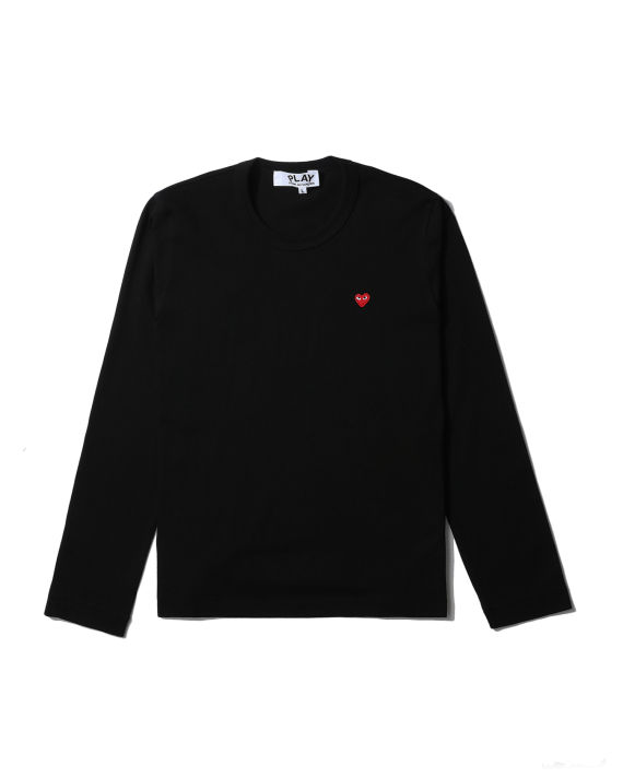 Heart patch long sleeve tee image number 0