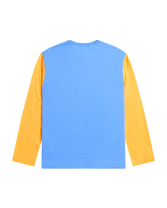 Heart logo panelled L/S  tee image number 5