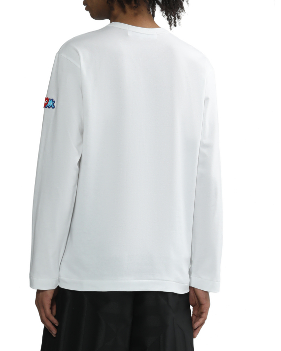 PLAY COMME des GARÇONS X INVADER long-sleeve tee