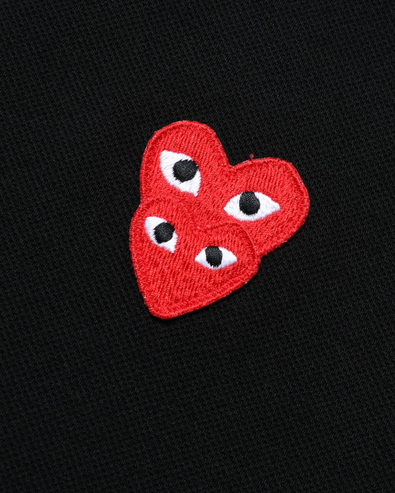 Double heart polo shirt image number 4