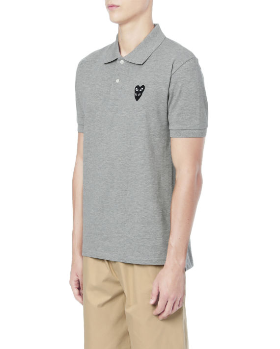 Double heart polo shirt image number 2