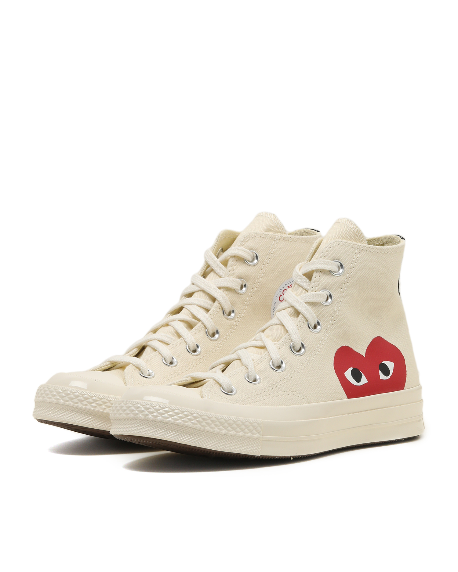 comme de garcon platform converse