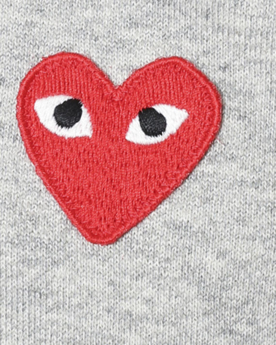 Heart logo zip hoodie image number 4